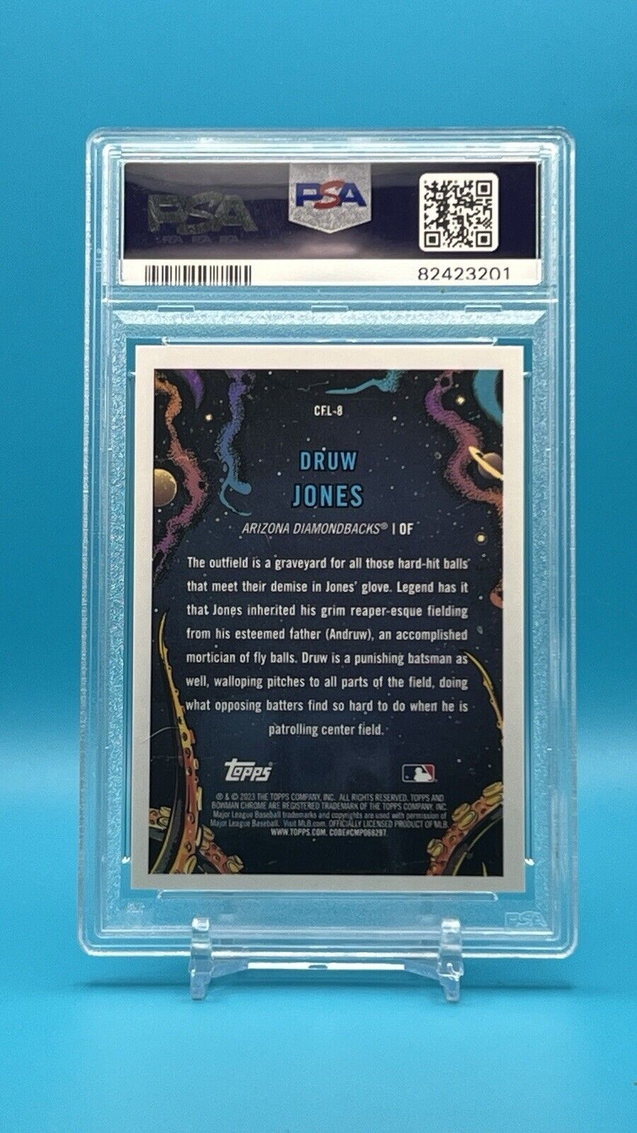 2023 Bowman Chrome Druw Jones It Came to the League PSA 10 GEM MINT - RC