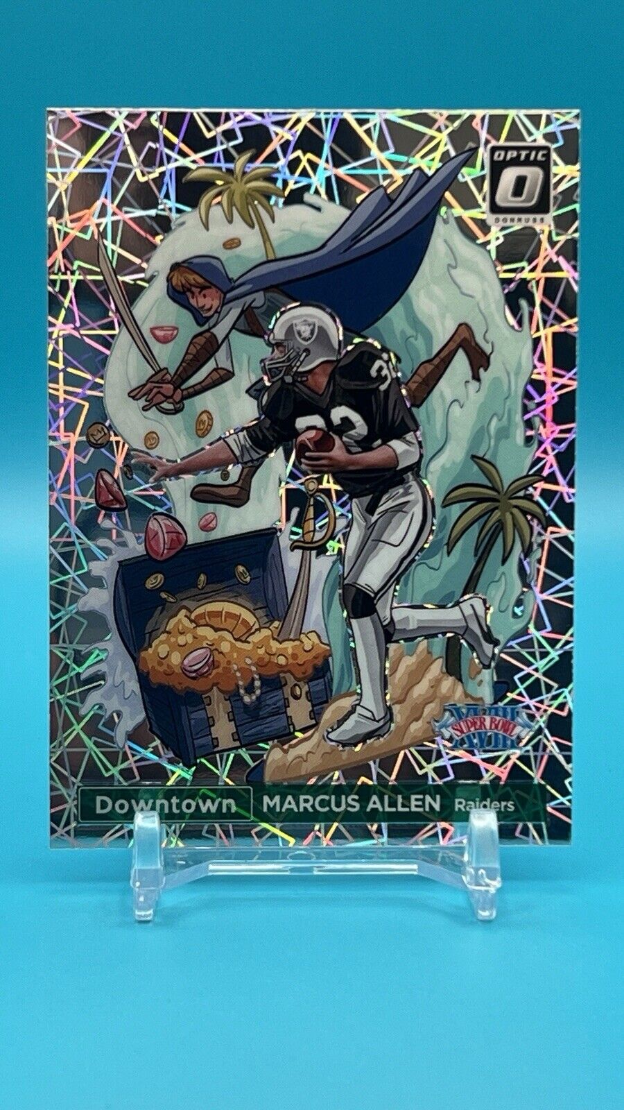 2023 Donruss Optic Marcus Allen Downtown! SSP – Raiders Super Bowl Legend!